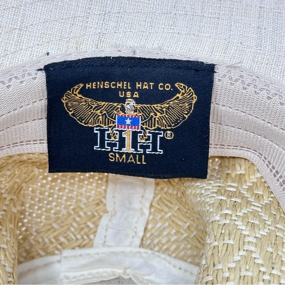 Henschel Hat Company Breathable Safari Beach Garden Fishing Neutral Ivory Size S